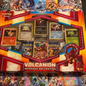 Pokemon Volcanion Mythical Collection Box Factory Sealed